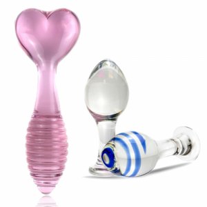 Crystal Anal Plug Masturbation Adult Sex Toys Butt Plug Prostate Massager Stimulator Sex Adult Products