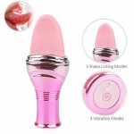 Vibrator Sex Toys for Woman Tongue Licking Sucking Vibrators Clitoris Stimulator Female Massager Masturbation Intimate Goods
