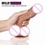 Realistic Dildos Thick Silicone Penis With Suction Cup Strapon Phallus Huge Large for Women G Spot Sex Toy goods for adults 18
