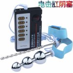 Electrical Stimulation Medical Themed Toys Sex Toys Accessory Electro Sex Anal Plug Electric Shock Butt Plug Dildo