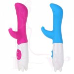 Canwin, -Hot Waterproof Female G-spot Dual Vibrating Stick Adult Sex Toys Couples Products Vibrators For Women Dildo Vibrator 19%