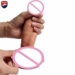 Mlsice Double Soft Silicone female dildo Realiste With suction Cup Adult Products Penis Sex toys for women Gay Anal Sex Vaginal