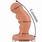 Bombomda, Special Shaped Large anal plug Silicone Anal Butt Plug Female Masturbator toy vagina Prostate Massager Sex products for Men Gay 
