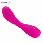 Zerosky, Zerosky Female Vibrator Silicone 10 Speed G-Spot Vagina and Clitoris Wand Massager Sex Toys for Women