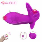 EXVOID Wearable Dildo Vibrator Wireless Remote Control Vibrating Panties Sex Toys For Women G Spot Orgasm Clitoris Massager
