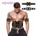 Sex Toys Male Masturbator Abdominal Muscle Trainer Vibrators Abdominal Massage Stimulator Vibrator For Men Electric Sex Products