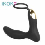 Ikoky, IKOKY Anal Plug Prostate Massager Sex Toys For Couples Men Masturbator 10 Modes Butt Vibrator G-spot