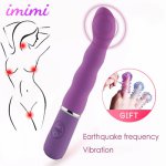 Dildo Vibrator Erotic G Spot Magic Wand Anal Vibration Clitoris Stimulate Massage Lesbian Masturbator Adult Sex Toys for Woman