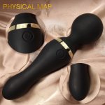 Huge Powerful 9 modes AV Vibrator Magic Stick Massage Stick Clitoris Vagina Stimulator Body massager Adult Sex Toy for Women