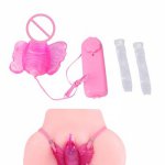 Butterfly Strap-on Stimulation Masturbate Vibrating Massager New Remote Control Clitoral Vibrator Adult Sex Toy For Women