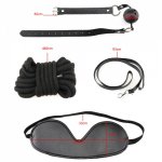 7PCS Couple Sex Toys Bundle Set SM Handcuffs Leather Whip Adult Games Bondage Gear Sex Toys For Women Femdom Wife Butt Plug Sexy