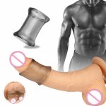 Sex Toys Adult Men Vibration Collars Delay Premature Ejaculation Lock Penis Ring no Vibrator for mens pussy sex shop H5
