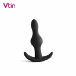 Soft Silicone Anal Butt Plug Backyard Bead Masturbation Anal Dildo For Women/Men/ Male/Gays Sex Anal Products G-spot Stimulation
