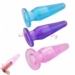 Mini Finger Anal Butt Plug Dildo Anus Insert Stopper Vagina Prostate Massage Masturbation G-Spot Anal Sex Toys For Women Men