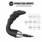 Anal Beads Vibrator for Men Prostate Massager Sex Products Butt Plug Vibrating Anal Sex Toys for Adults erotic intimate goods