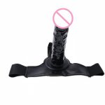 Realistic Strap-On Dildo For Beginner Silicone Waterproof Gay Harnesses Sex Toys Adult Game Product For Couples  Woman