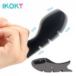 Ikoky, IKOKY Finger Vibrator Clitoris Stimulator Erotic Sex Toys for Women G-spot Massager Adult Products Vagina Stimulation Clit Clamx