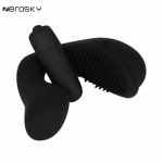 Zerosky, Zerosky Vibrator Massage Clitoris G-spot Simulator Dolphin Design Anal Plug Vibrator Silicone Soft Brush Sex Toys for Woman