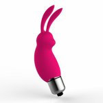 BASICS Rabbit triple Vibrator clitoris Massager G Spot anal plug waterproof masturbation Vibrating Sex Toys For women