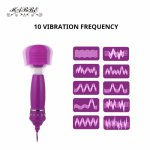 10 modes G Spot Vibrator For Women Masturbator Female Vagina Clitoris Stimulator Massager Dildos For Women Sex Toys For Adults