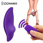 Wearable Vibrator Wireless Remote Control Clitoris Stimulator Invisible Panty Vibrator Portable Vibrating Egg Sex Toys for Women