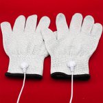 Electro Conductive Gloves Super Elastic Electric Shock Stimulator DIY Sex Toys Fitting