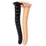 35Cm Super Long Butt Plug  Huge Pull Bead Masturbator Big Anal Plug  Anal Stimulation  Anal Dildo Dilator Sex Toy For Unisex