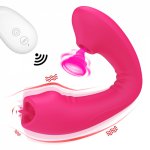 Erotic Clitoris Sucker Dildo Vibrator for Woman Wireless Vibrator Oral Clit Stimulator Vagina Sucking Vibrators Tongue Licking