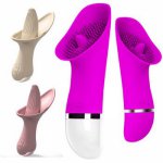 Licking Tongue Vibrator Pussy Clitoris Stimulator Clit Blowjob Nipple Sucker Oral Adult Sex Toys For Women Masturbator