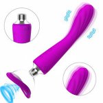 Nipple Sucker Vibrators 12 Speeds Silicone Suction Toy Breast Stimulation Vibrators Rechargeable Vibrating Pussy Pump Sex Toys