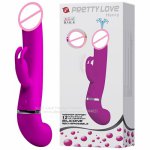  Sex Products Squirt Dildo Rabbit Vibrator Massage G spot Vibrators 12 Frequency Vibration Sex Toys for Woman Adult sex toys 