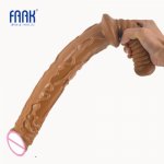 Faak, 16.5 inch long dildo realistic big dildo black huge penis swords shape adult sex products anal sex toys for women sex shop  