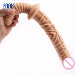 Faak, FAAK 42 Realistic Super Big Dildo Flexible Penis Dick With Strong Suction Cup Huge Dong Female Dick,Big Penis Adult Sex Toy