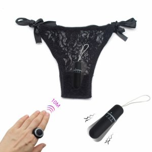 Wearable Bullet Vibrador Finger Ring Wireless Remote Control Vibrator Sex Toys for Woman Panties Clitoris Stimulator Vibrating