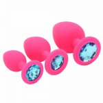 3PCS/SET Anal Plug Ass Massage Vagina Masturbation Butt Plug Anal Sex Toys For Woman Men Gay Erotic Toys For Adults Sex Products