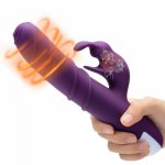New Vibrating Dildo Licking Telescopic G-spot Clitoris Stimulator Sex Adult Toys for Vaginal  Powerful Vibrator Sex Toy Women