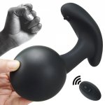 Inflatable Big Anal Butt Plug Buttplug Ball Anus Dilator Expander Anal Dildo Vagina Pump Toy Adult Erotic Sex Toys For Women Men