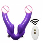 Wireless Remote Realistic Dildo USB Rechargeable 10 Frequency Vibration G-Spot Stimulation Sex Toys for Women Masturbation