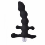 Strong Vibrating Anal Bead Butt Plug,Prostate Massager Gay Anus Vibrator,Adult Intimate Sex Toy for Women Men Masturbation Shop