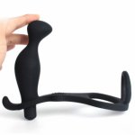 Vibrating Anal beads Butt plug Prostata massage ring vibrator Gay Sex toys for men Erotic toys Anillo pene