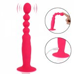 10 Frequency Vibrating Anal Beads Plug Vibrator Butt Open Clit Tease Prostate Stimulator Vibrator Adult Sex Toys For Women Men