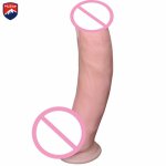 Aliexpress 21CM Big  Huge Dildo for Women.  Realistic Dildo Anal Dildo Gay Dick Sex Products Penis for Men .SEX Toys for Female