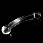 smooth glass dildo double ended dildo glass anal plug double penetration glass butt plug double dong sex toys for women