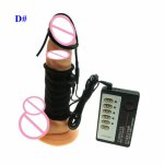 Electrical Sex Toys Accessory Penis Sleeve Glans Ring Electro Shock Penis Enlarger Cock Ring Sex Products For Men Medical
