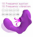 Vagina Sucking Vibrator 10 Modes Vibrating Anal Massager Clitoris Stimulation Female Pussy Masturbation Erotic Adult Sex Toys