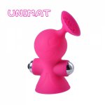 UNIMAT 10 Frequency Nipple Massage Vibrator Breast Enlarger Stimulate Vibrating Nipple Sucker Sex Toys For Women Masturbation