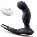 Prostata Massage Butt Plug Heating Prostate Massager Wireless Remote Control Silicone Anal Plug Vibrator Sex Toys For Men