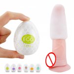 Masturbation Cup Male Masturbator, Wavy Egg Sex Toys for Men Realistic Vagina Sex Pocket Pussy for Penis Adult sex products