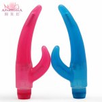 APHRODISIA  double vibrator Erotic G Spot Sex Toys for Women Dildo Vibrators for women Vibrating Clitoris Stimulator for Adult