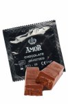 Amor, Prezerwatywy o smaku czekoladowym - 50 szt.